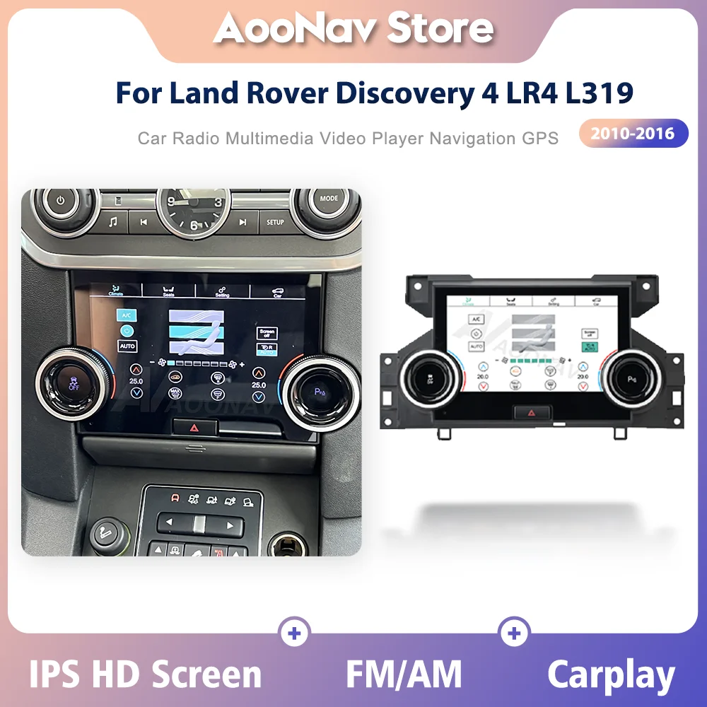 Panel AC para Land Rover Discovery 4 LR4 L319 2010 2011 2012 2013-2016, pantalla LCD, Control de aire acondicionado