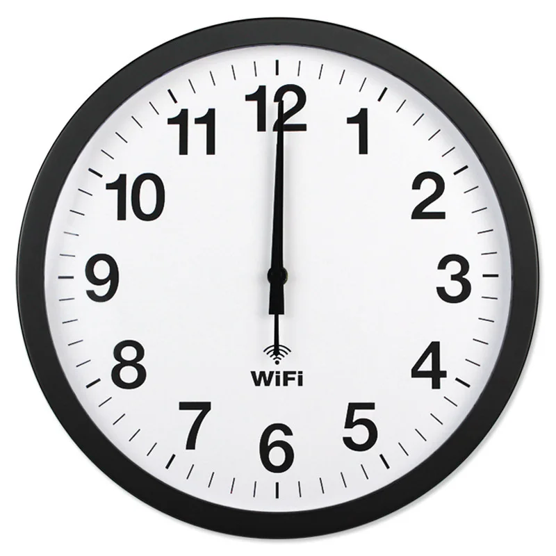 20 inch Smart WIFI Automatic Time Synchronization Network Clock Mute Wall Modern Minimalist Living Room Quartz Home | Дом и сад