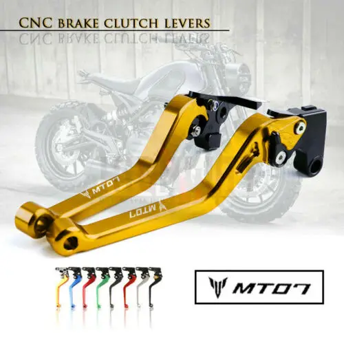 

Motorcycle Long CNC Adjustable Brake Clutch Levers Accessories Brake Handle Bar Lever For YAMAHA FZ-07 MT-07 2014-2018