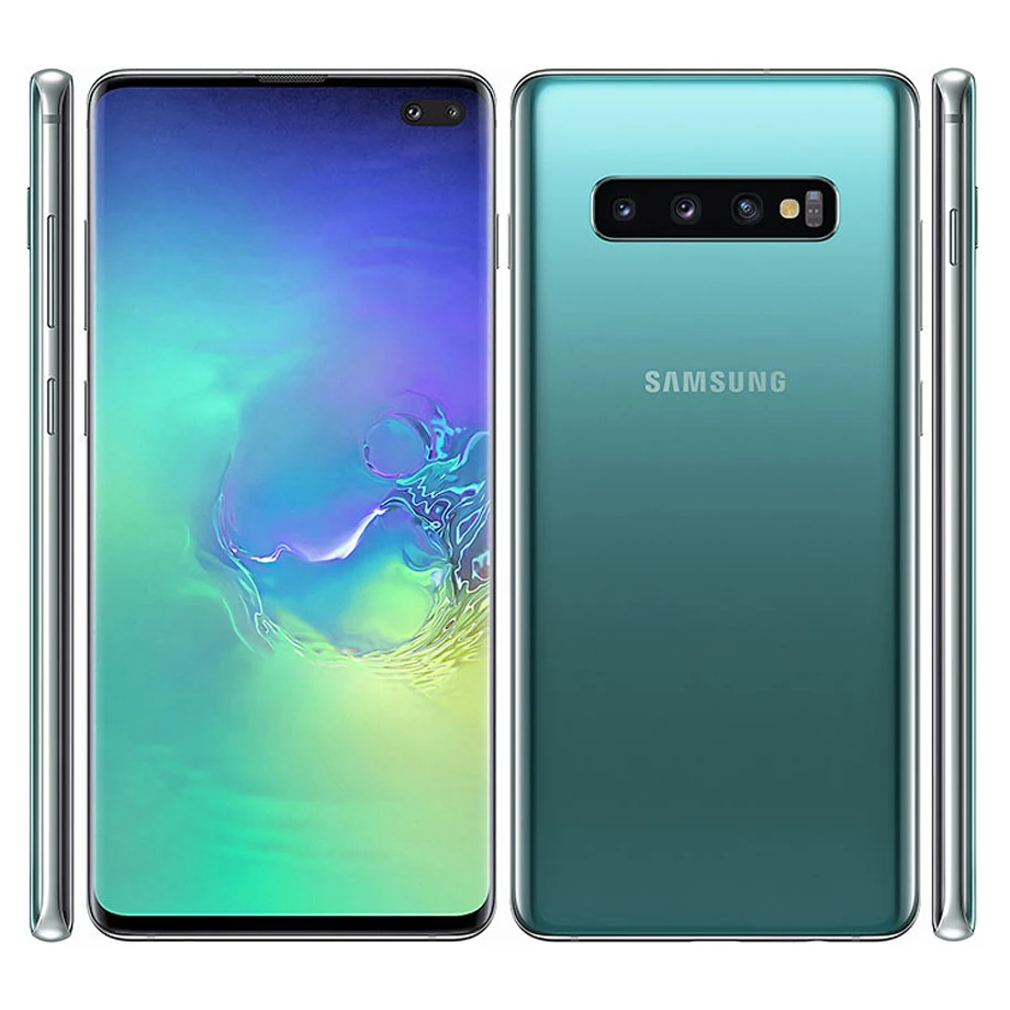 Оригинальный разблокированный телефон Samsung Galaxy S10 + Plus G975F с экраном 6 4 дюйма