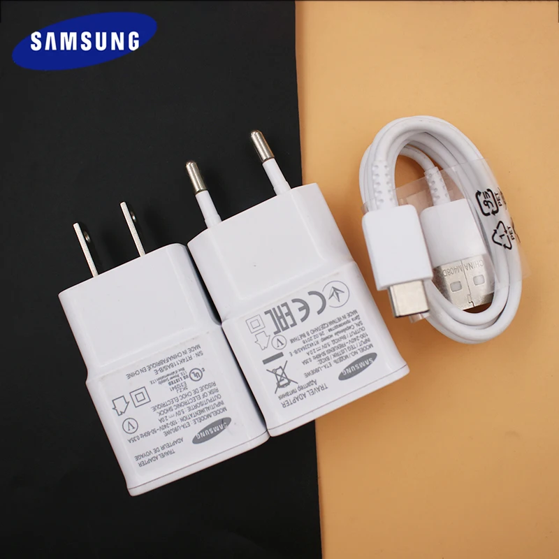 Оригинальное настенное зарядное устройство Samsung 5V2A 120/150 см USB 3 1 Type C кабель для Galaxy