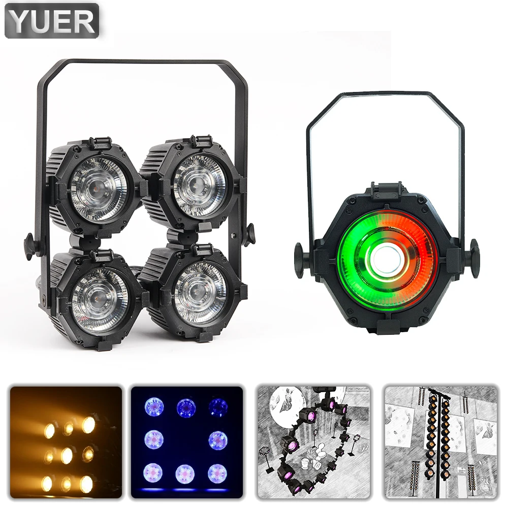 Новый светильник Светодиодный прожектор IP65 COB DMX512 1/2/49/55CH Artnet сетевой режим DJ