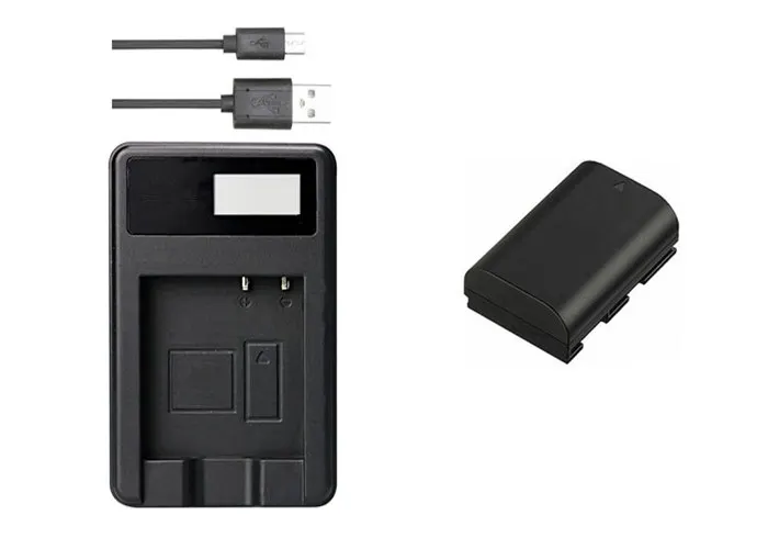LP E6 LPE6 E6N LPE6N аккумулятор + зарядное устройство USB для EOS 5D Mark IV II III 5DS R 7D 60D XC10.|lp-e6n