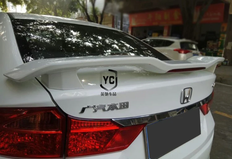 Спойлер для Honda City GT Style 2015 2016 2017 автомобильное украшение в виде хвостового крыла