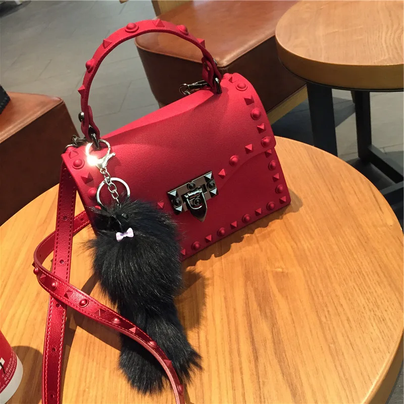 Модная Желейная женская сумка женские брендовые дизайнерские