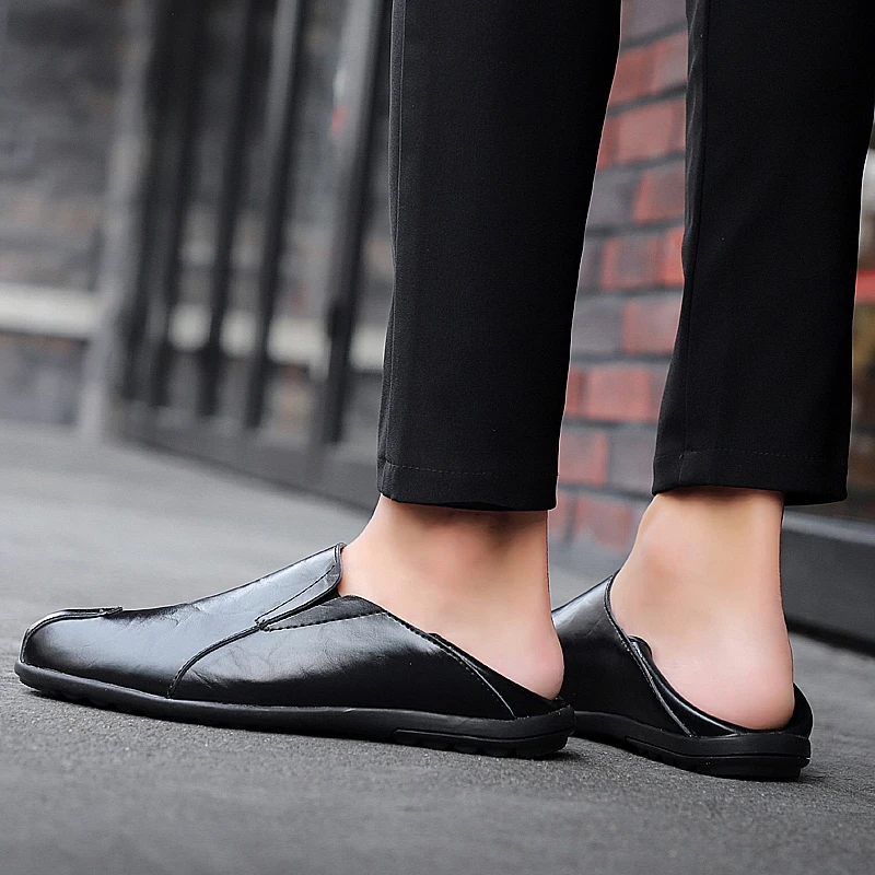 Мужские лоферы Весенняя модная топ-обувь мужские мокасины мягкая мужская обувь