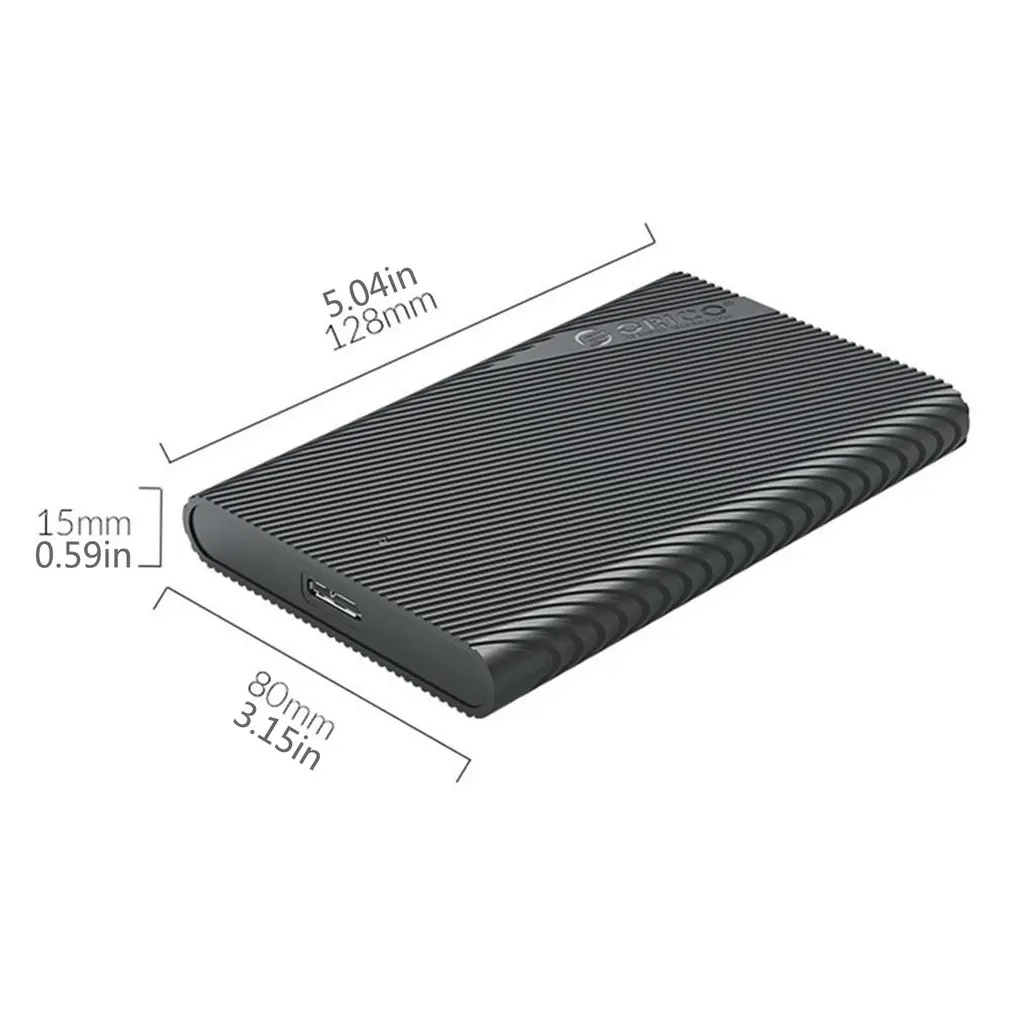 Orico чехол для жесткого диска 2 5 Sata к Usb 3 0 Корпус Ssd Hdd Box Type C 1 с поддержкой Uasp Hd