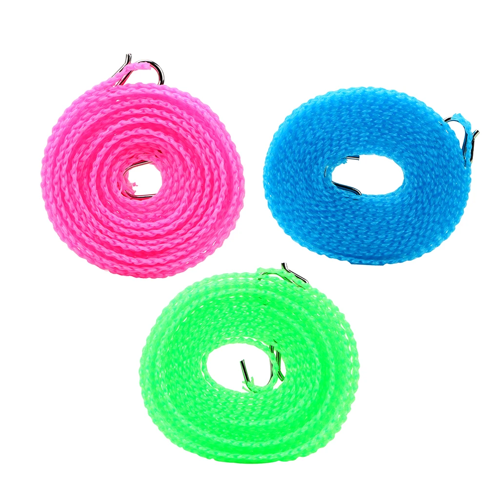 

Washing Line Clothesline Non-slip Drying Rack Laundry Organization Cloth Hanging Rope 3 M 5M Clothes Dryer