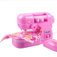 childrens diy electric sewing machine simulation small household appliances with light music girls family toy