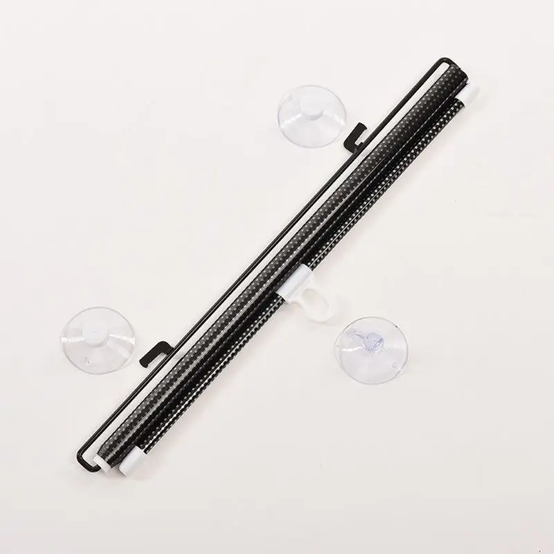 

Auto Car Black Window Roll Blind Sunshade Windshield Sun Shield Visor 58 x125cm XXFF