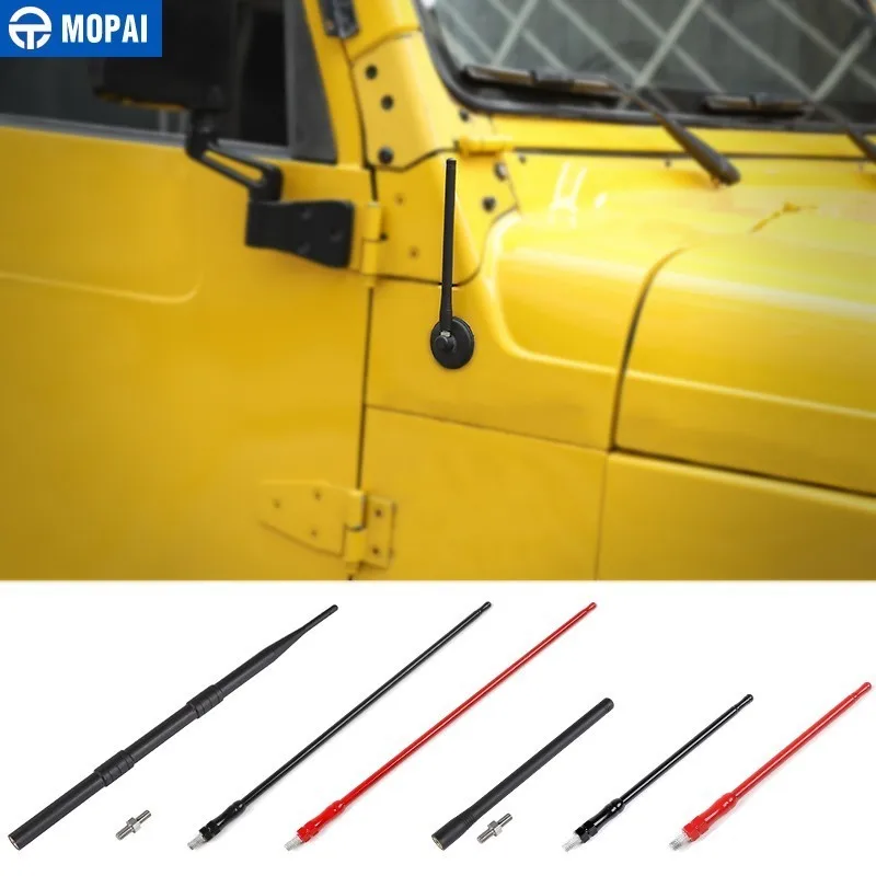 MOPAI антенны для Jeep Wrangler 1997 2006 Автомобильная FM антенна AM радио Усилитель сигнала TJ