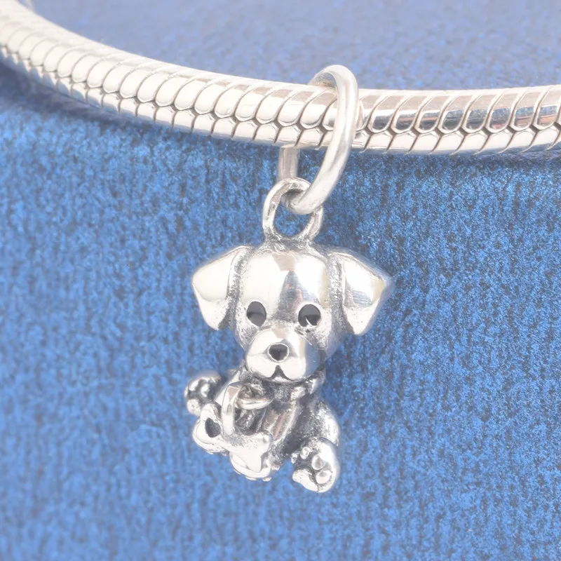 Браслет INBEAUT fit Pandora, серебро 925,, коала, кошка, лиса, бульдог, подвески, слон, лиса, собака, кролик, медведь, бусины, домашнее животное, сделай сам, ювелирное изделие