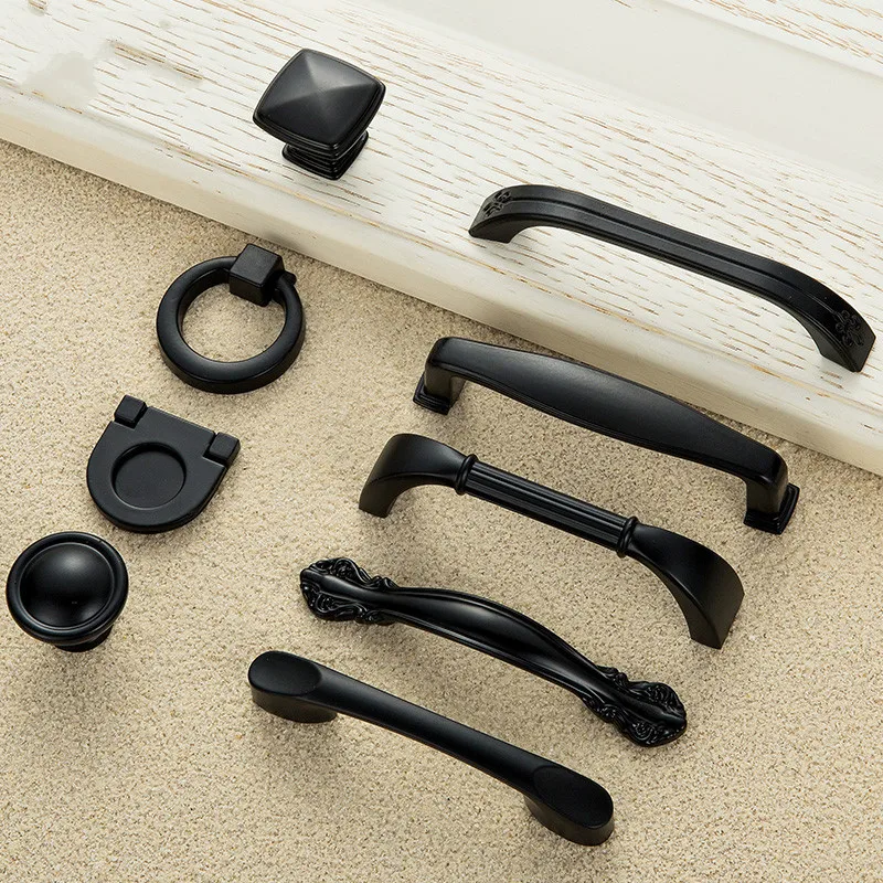 Дверные ручки современные контракт типа Европа из цинкового сплава с выдвижными