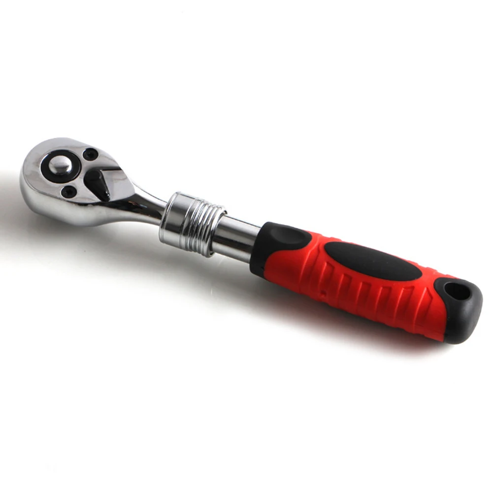 3pcs Drive Long Quick Release Telescopic Ratchet Wrench Set Repair Tool 72 Tooth Vehicle Extendable Handle Handheld Maintainence |