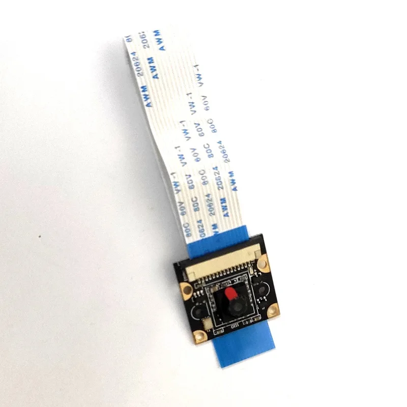 Для камеры Raspberry Pi 4B / 3B + 5MP с регулируемым фокусом рыбий глаз широкоугольная