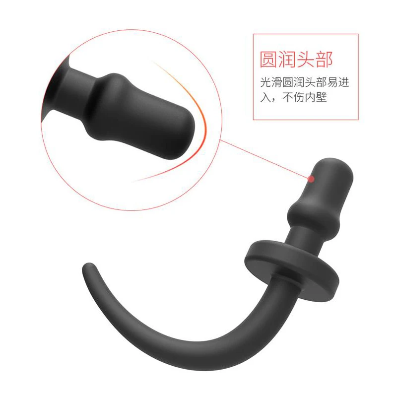 Silicone Dog Tails Butt Plug Slave Sex Toys for Woman Cosplay Anus Tail Anal Plugs Adult Games BDSM SM Prostate Massager Men | Красота и