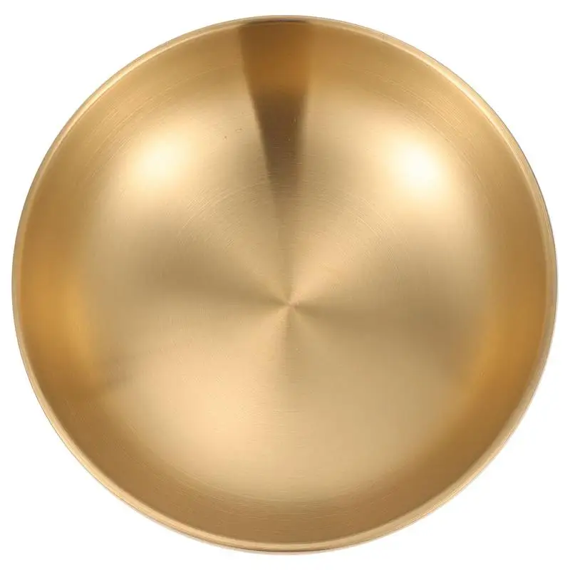 1 шт. Корейская двухслойная миска из нержавеющей стали для холодной лапши