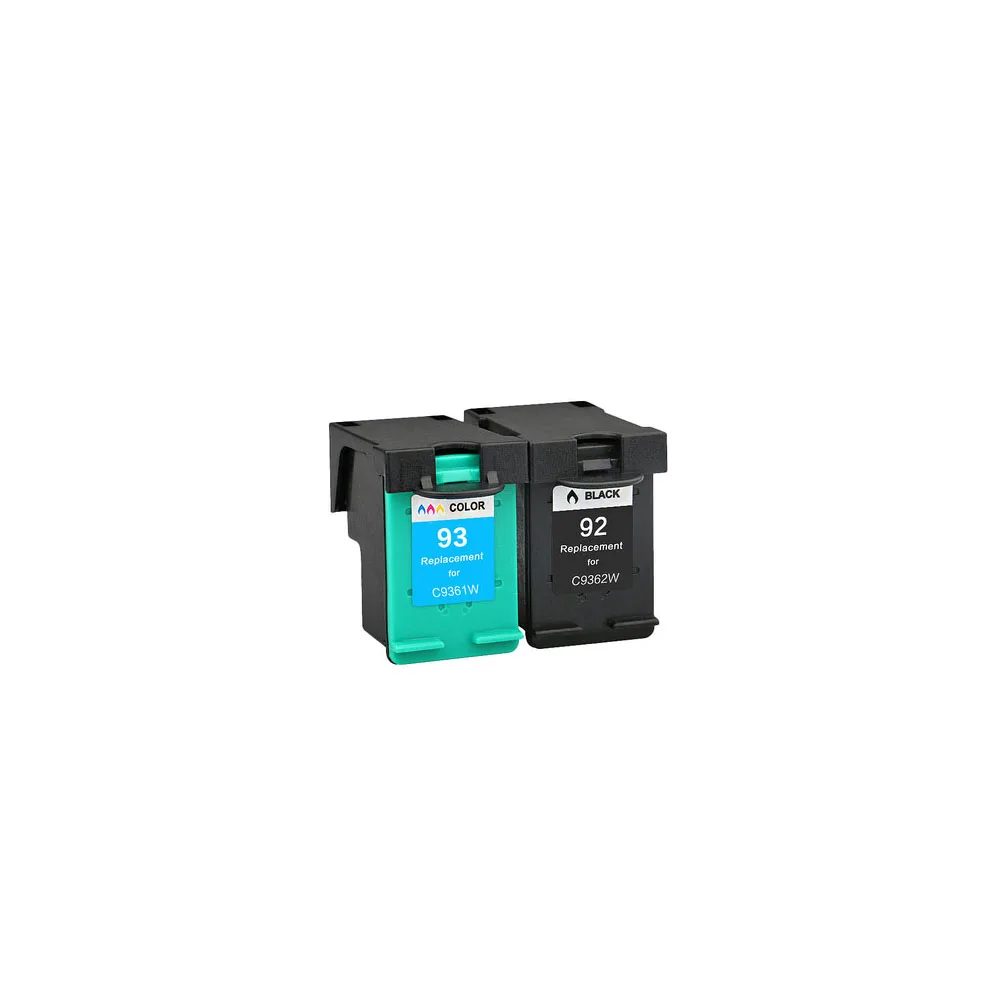 Совместим с картриджем hp 92 93 замена чернильного картриджа для hp92 photosmart 7830 C3180 C3150
