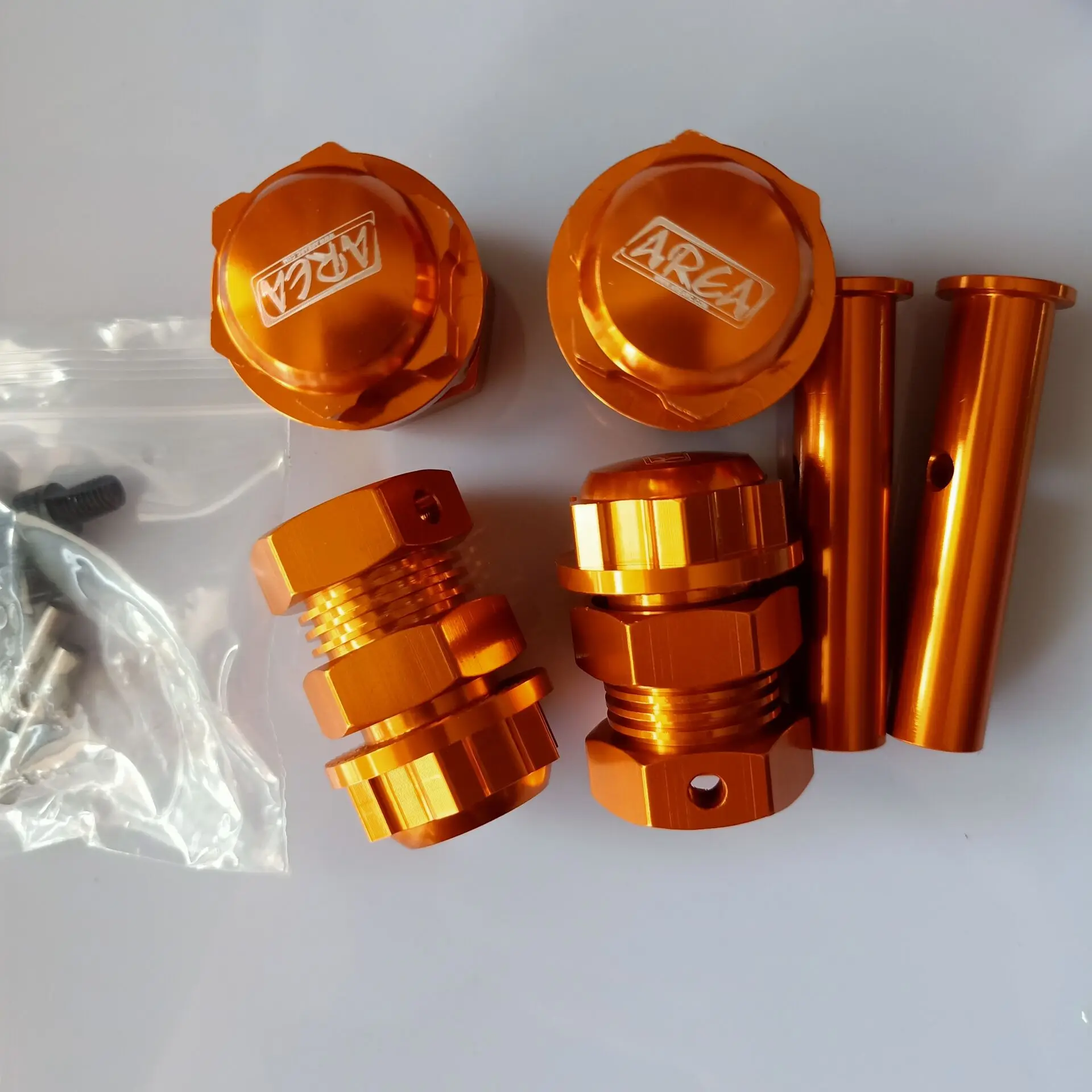 Area rc wheel nut + axle extender for HPI baja 5b 5t 5sc KM Rovan 1/5 car | Игрушки и хобби