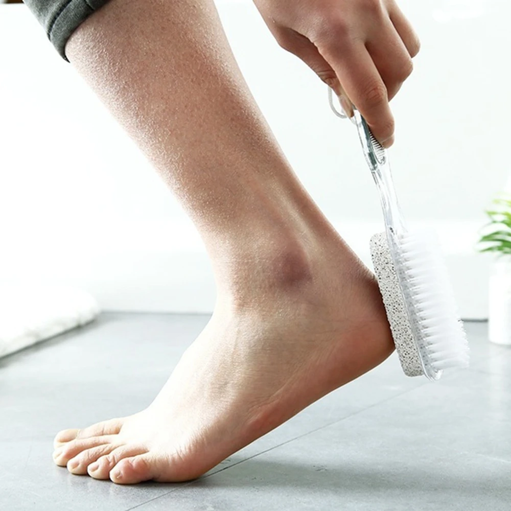 Многофункциональный педикюрный инструмент 4 в 1 отшелушивающий камень для ног