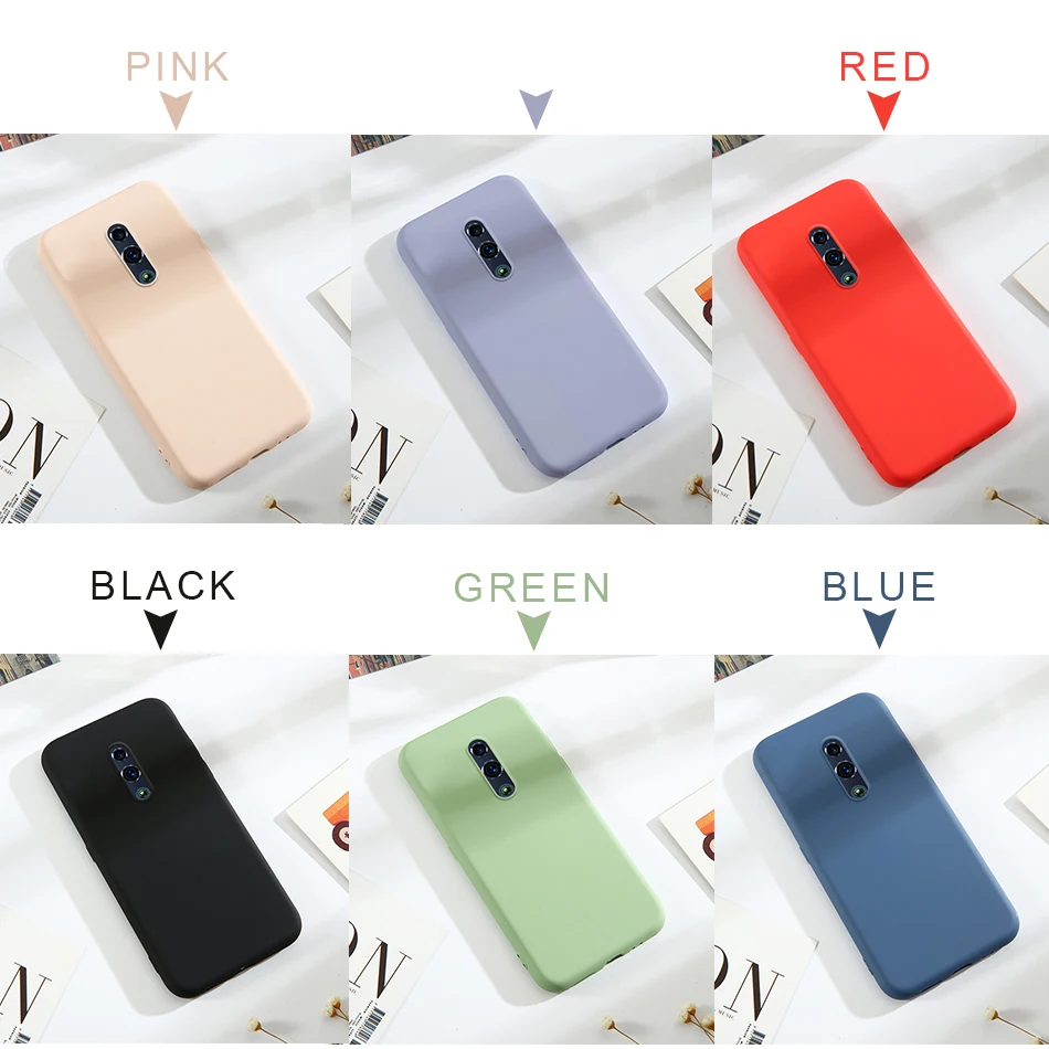 

Чехол HATOLY для OPPO Reno Z, жидкий силиконовый чехол для OPPO Reno 10x Zoom, тонкий мягкий ТПУ покрытие из микрофибры, Capas