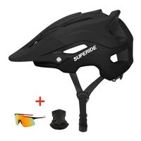 superide ultralight riding cycling helmet outdoor sports trail dh mtb bicycle helmet in mold road bike mountain bike helmet