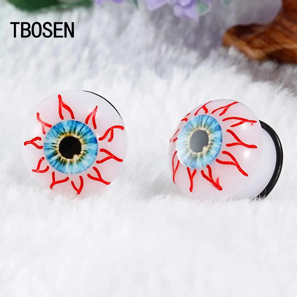 Серьги растяжки TBOSEN с заглушками и туннелями растягивающее седло эспандер