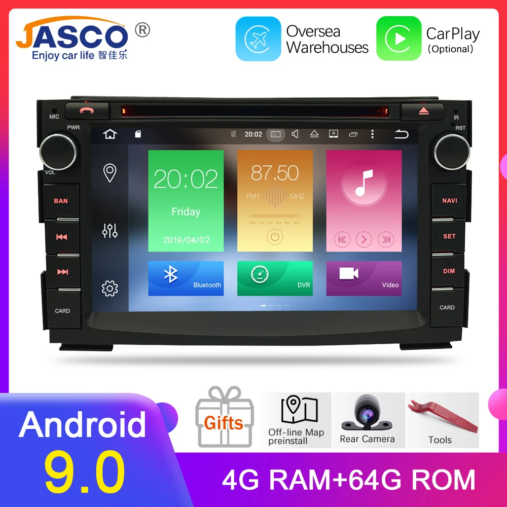 Android 9,0 автомобильный dvd-плеер gps ГЛОНАСС навигация Мультимедиа для Kia Ceed 2010 2011 2012 Авто BT RDS Радио Аудио Видео Стерео