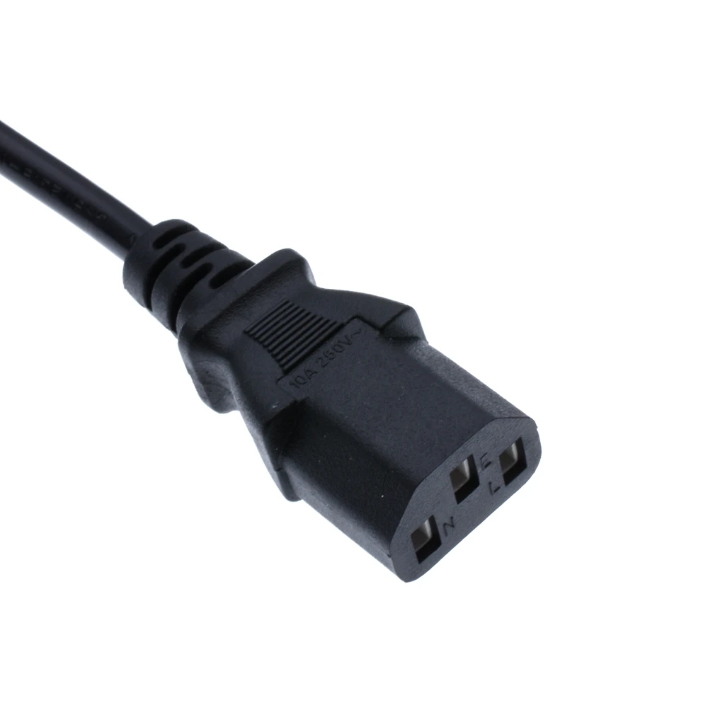 Кабель питания европейского стандарта с 2 зубцами переменного тока кабель от ЕС