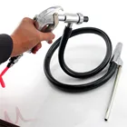 Абразивный пистолет для пескоструйной обработки, в комплект входит 1 керамическая насадка 1 стальная насадка 1 всасывающая пескоструйная труба, промышленный пистолет для пескоструйной обработки