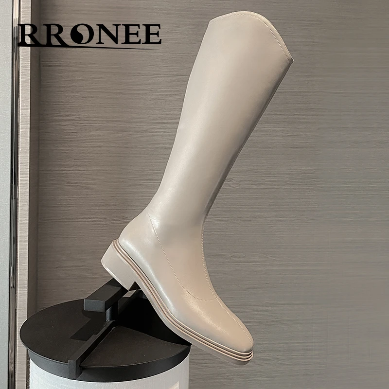 

2021 new autumn winter leather shoes, fashion round head boots, boots, British wind boots for women
