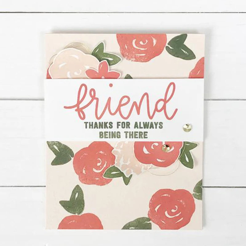 Прозрачные штампы Smile friend для скрапбукинга сделай сам/изготовления карт/Детские