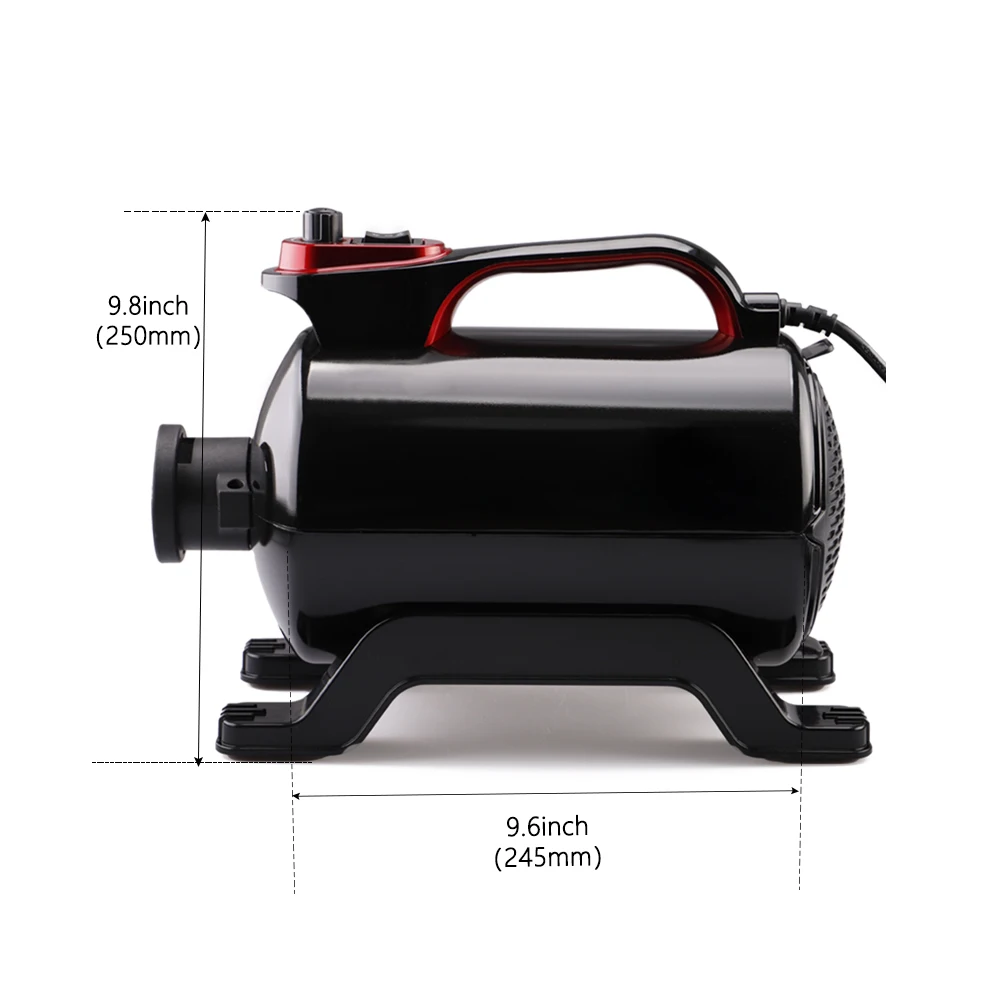 

SPTA 2800W Power Dryer For Cars Car Air Dryer Blower High Performance Car Detailing Blower Dryer With Three Replaceable Nozzle