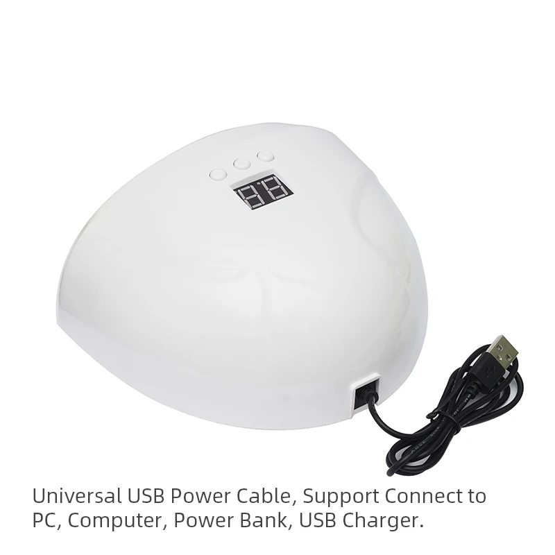 Набор для маникюра с гель лаком и УФ светодиодной лампой 24 Вт|Комплекты наборы| |