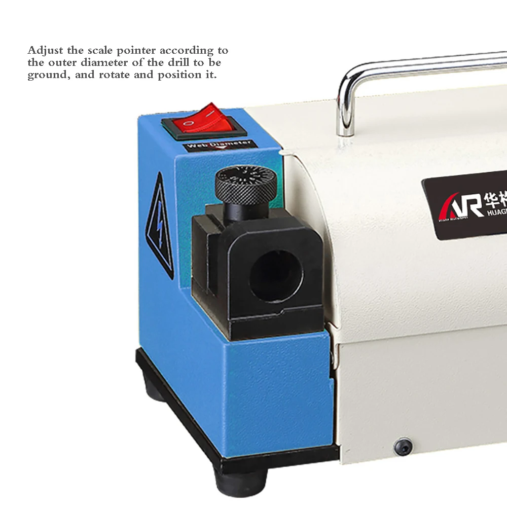 買取 HG-13A ドリル研削盤、高精度ツイストドリルスパイラルドリルツール削り研削盤