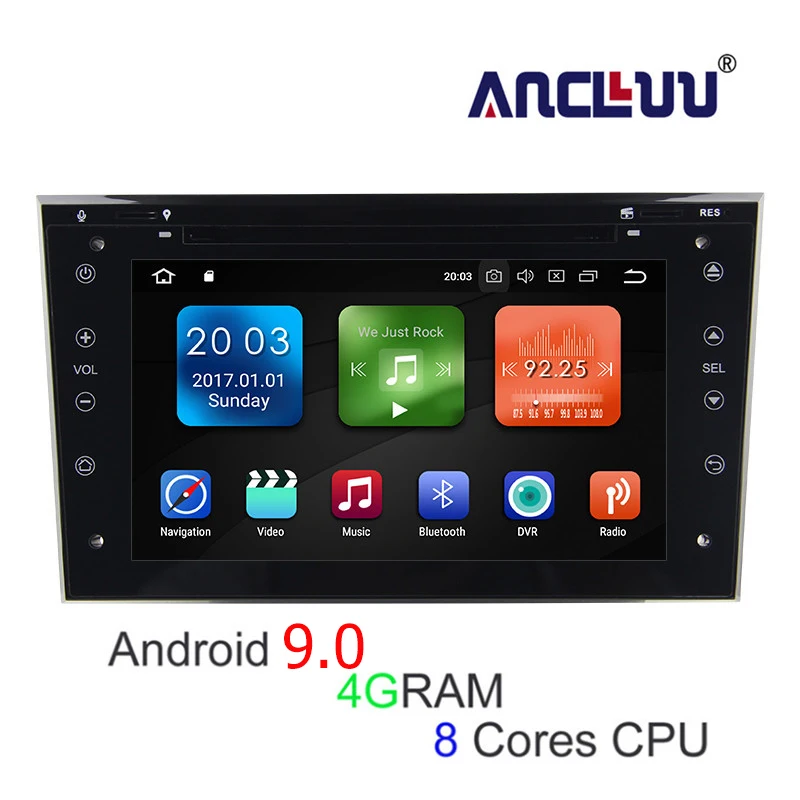 7 &quotAndroid 9 0 4G RAM Автомобильный видео плеер для Opel Astra H Vectra Corsa Zafira B C G GPS головное