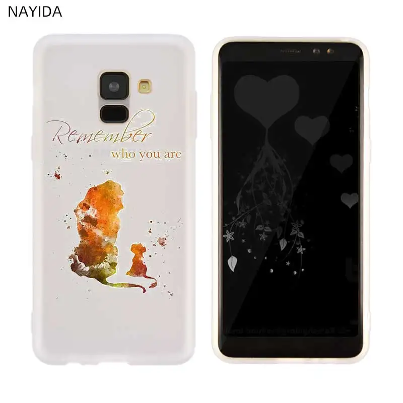 photo is 3D mode 9 Крышка чехол для телефона для samsung Galaxy A10 A30 A40 A50 A60 A70 A80 A90 A6 A8 A9 A7 A5 плюс с героями из мультфильмов; с изображением короля льва - Цвет: photo is 3D mode 9