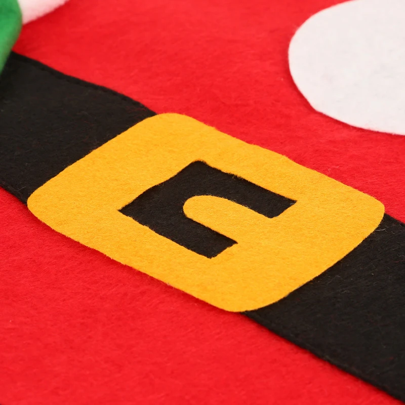 Нетканый искусственный Рождественский коврик для ножа и вилки украшение