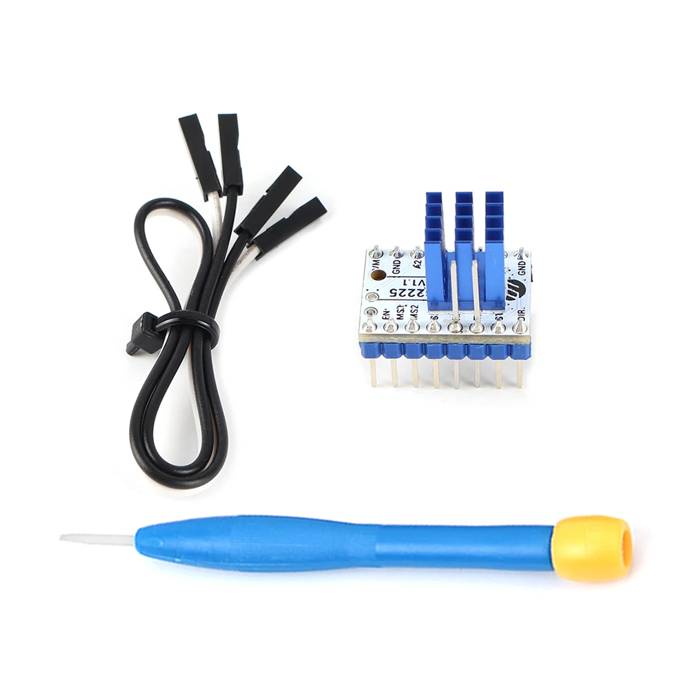 6 шт. TMC S2225 V1.1 шаговый двигатель драйвер Stepsticks Mute драйвер UART заменить TMC2208 TMC2209 256 Microsteps 2A пик TMC2225
