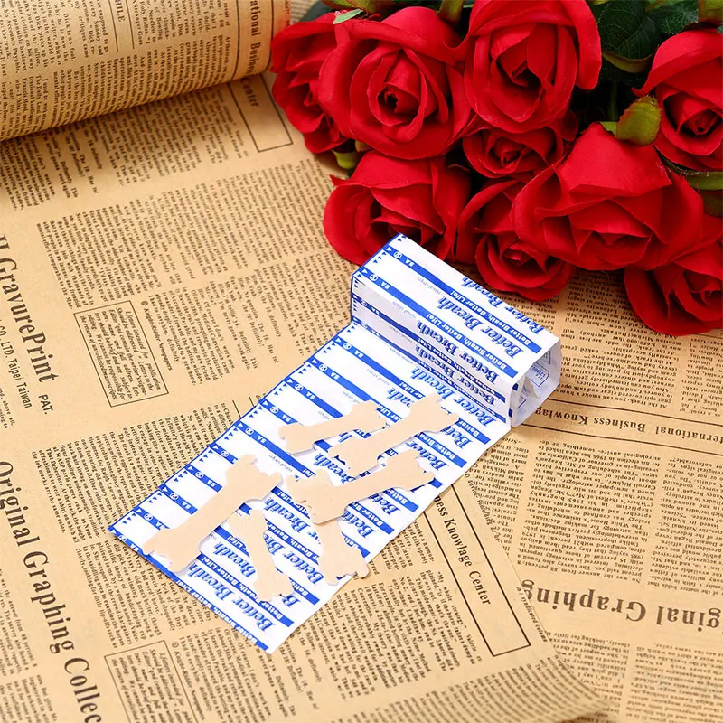 Горячая продажа 50 штук анти полоски против храпа легче дышать 55*16 мм лучше