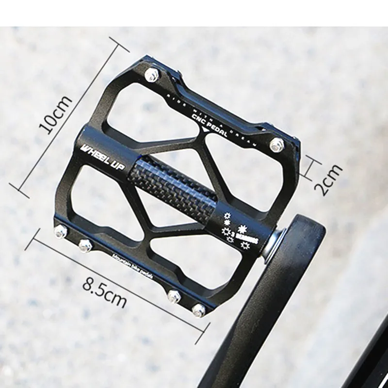 Из сверхлегкого алюминиевого сплава MTB педаль горного велосипеда CNC 3 подшипники BMX противоскользящая велосипедная педаль велосипедная часть