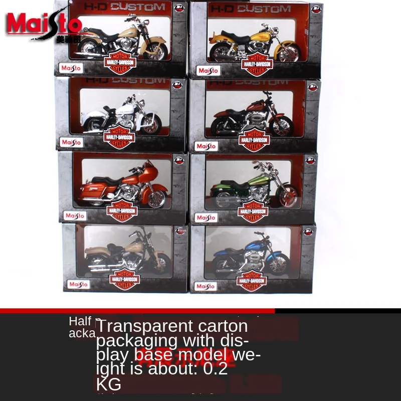 

Maisto 1:18 Harley Davidson ROAD KING специальный мотоцикл фотоэлемент для детей подарок коллекция игрушек в оригинальной коробке