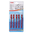 5 шт. прочный U-образный хвостовик из высокоуглеродистой стали 12 tpi режущий диск для сабельной пилы для резки по дереву