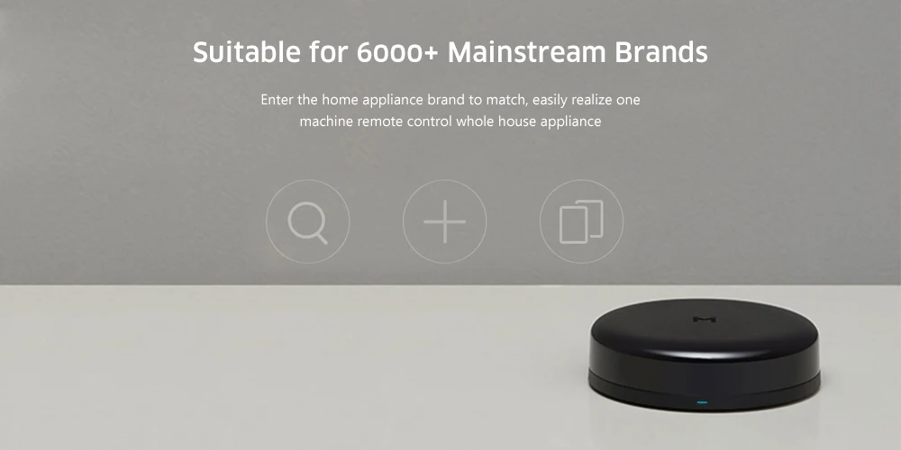 Xiaomi универсальный пульт дистанционного управления Bluetooth 4,2 шлюз умный дом пульт дистанционного управления Поддержка голосового управления работа с приложением Mijia