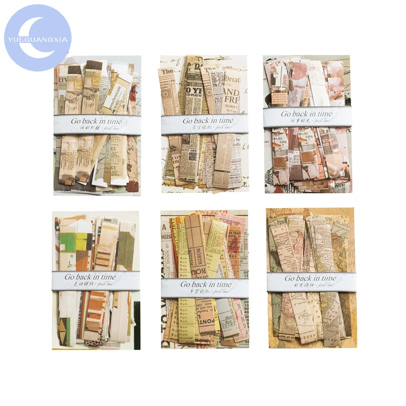 

YueGuangXia Square Scrapbook Memo Pads Sticky Washi Sticker Notes Notepad Diary Cycle Motor Laptop Self-Stick 40pcs/lot 6 Design