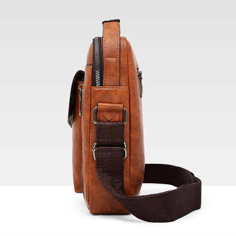 Мужская сумка через плечо 10 дюймов для ноутбука водонепроницаемая дорожная рук