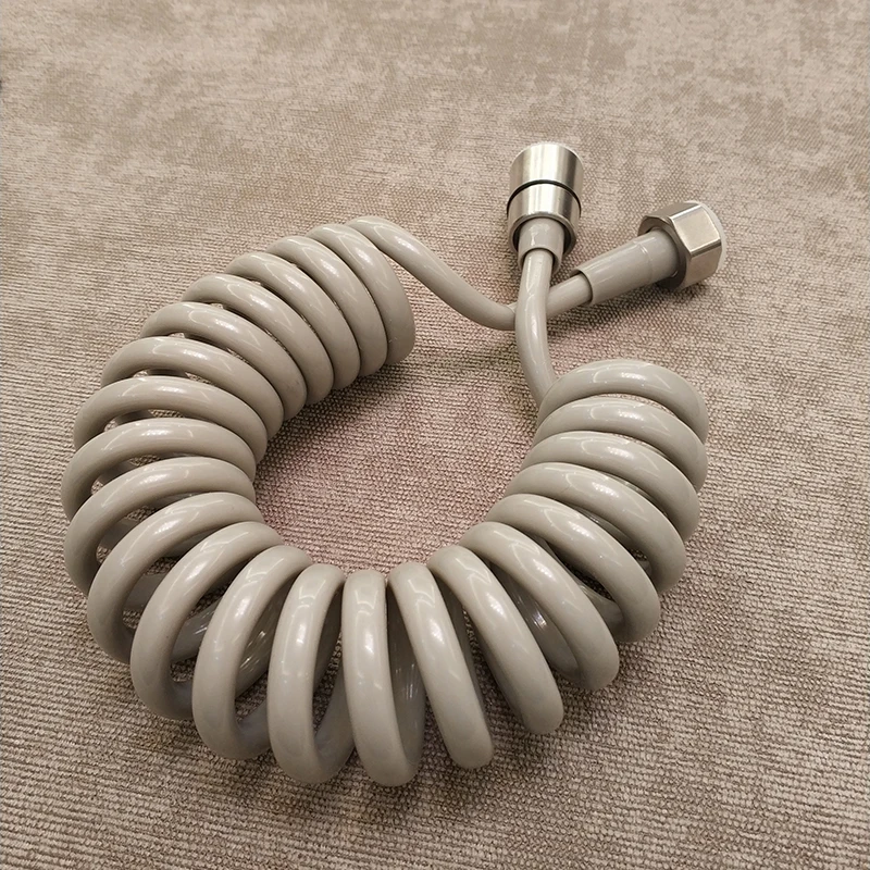 

Water Plumbing For Toilet Bidet Hose Sprayer Telephone Line Plumbing Spring Flexible Hose Bathroom Accessories 1.5M/2mM/3M