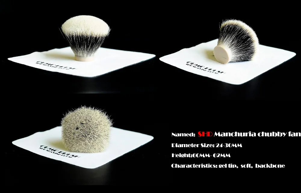 OUMO BRUSH-SHD Маньчжурия лучшие две группы пухленькие веер барсук волосы узлы для бритья