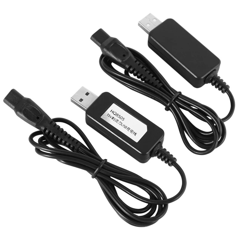2 шт. USB разъем 15 в Вт HQ850 зарядное устройство адаптер для бритвы S5079 PT726 зарядка |