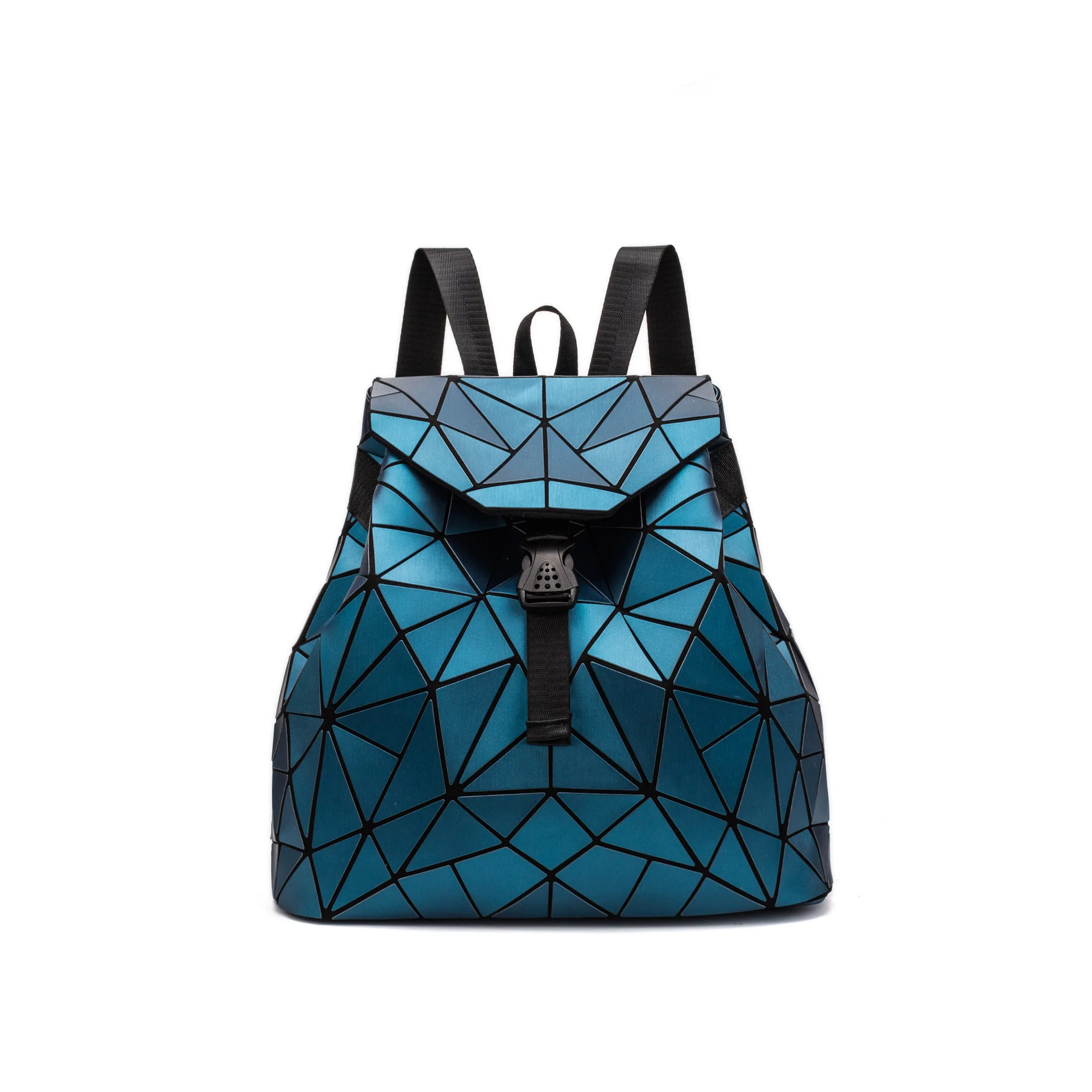 Sac a dos новый геометрический лазерный рюкзак для женщин голограмма светящаяся